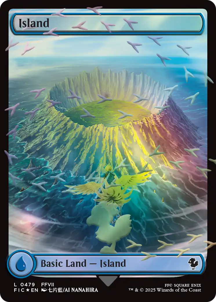 Island (0479) (Full Art) - Chocobo Track Foil fic