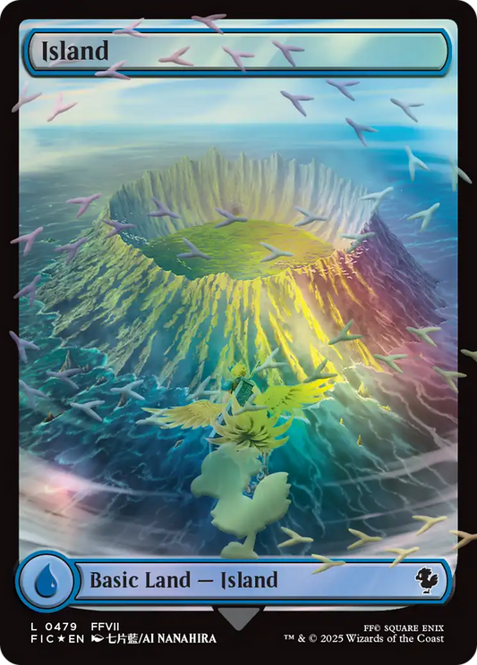 Island (0479) (Full Art) - Chocobo Track Foil fic