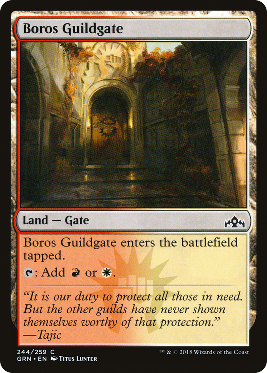 Boros Guildgate (244) - Foil