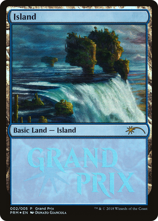Island (002) (Grand Prix) - Foil