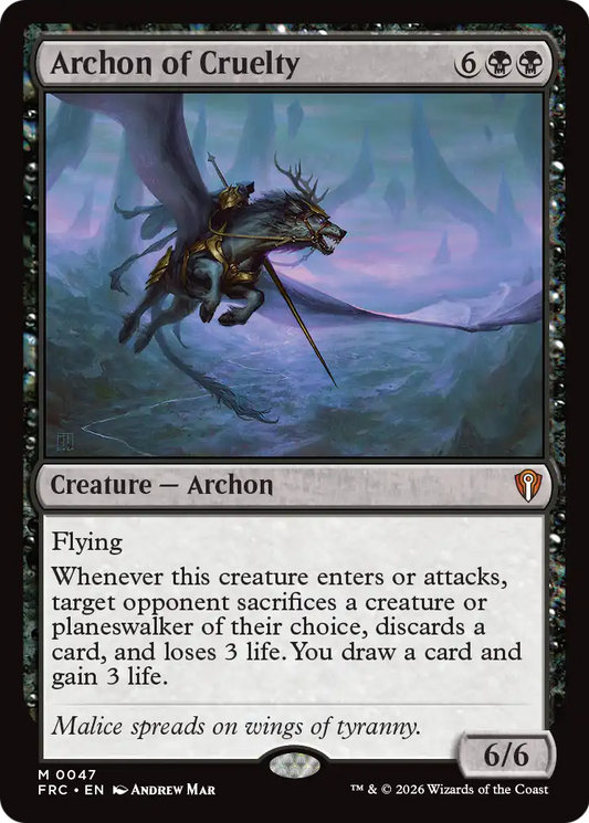 Archon of Cruelty (FRC)