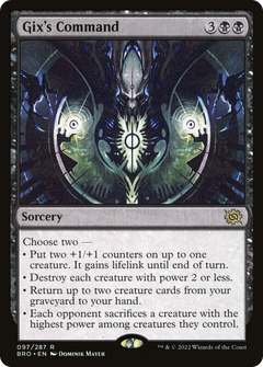 Gix's Command - Foil