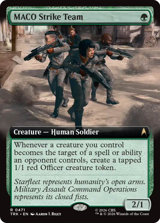 MACO Strike Team (0471) (Extended Art) (TRK)