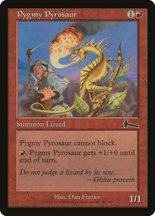 Pygmy Pyrosaur - Foil