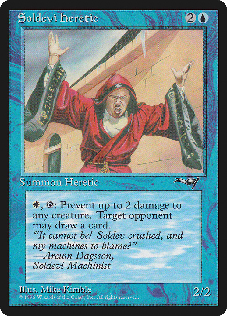 Soldevi Heretic (Red Robe)