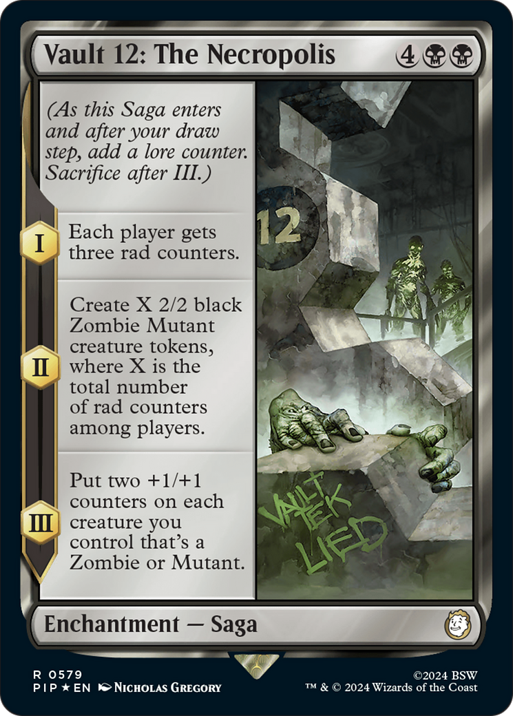 Vault 12: The Necropolis (0579) - Surge Foil