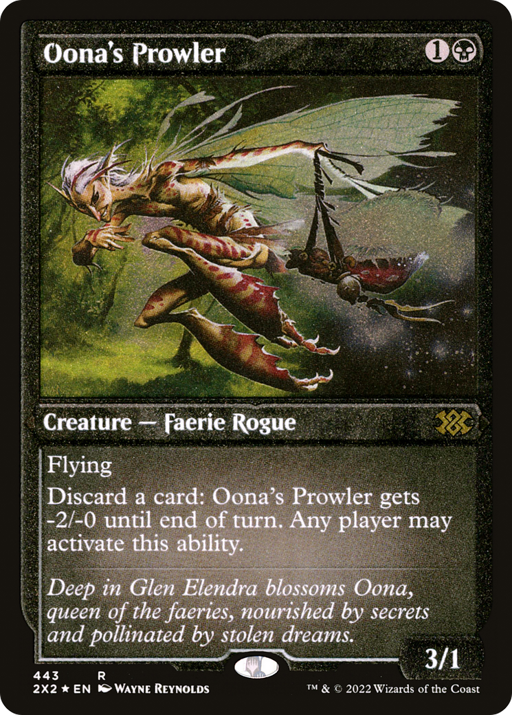 Oona's Prowler - Foil Etched