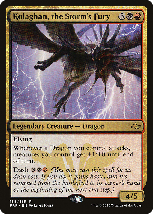 Kolaghan, the Storm's Fury - Foil