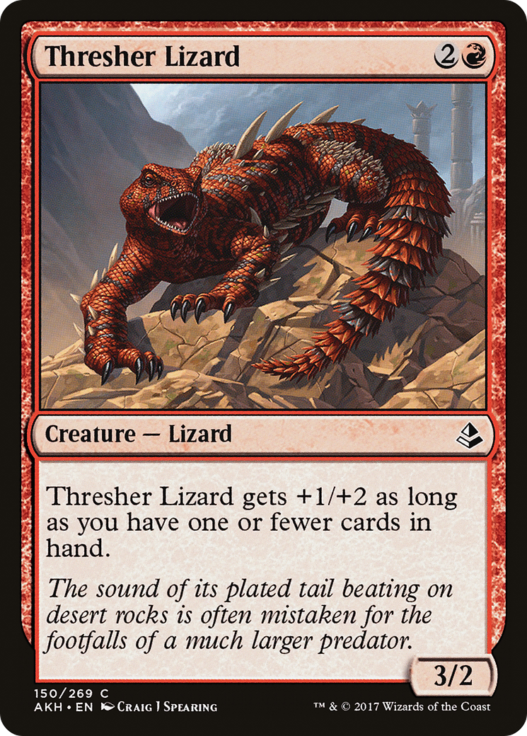 Thresher Lizard - Foil