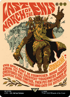 Last March of the Ents (0739) (Borderless) - Foil
