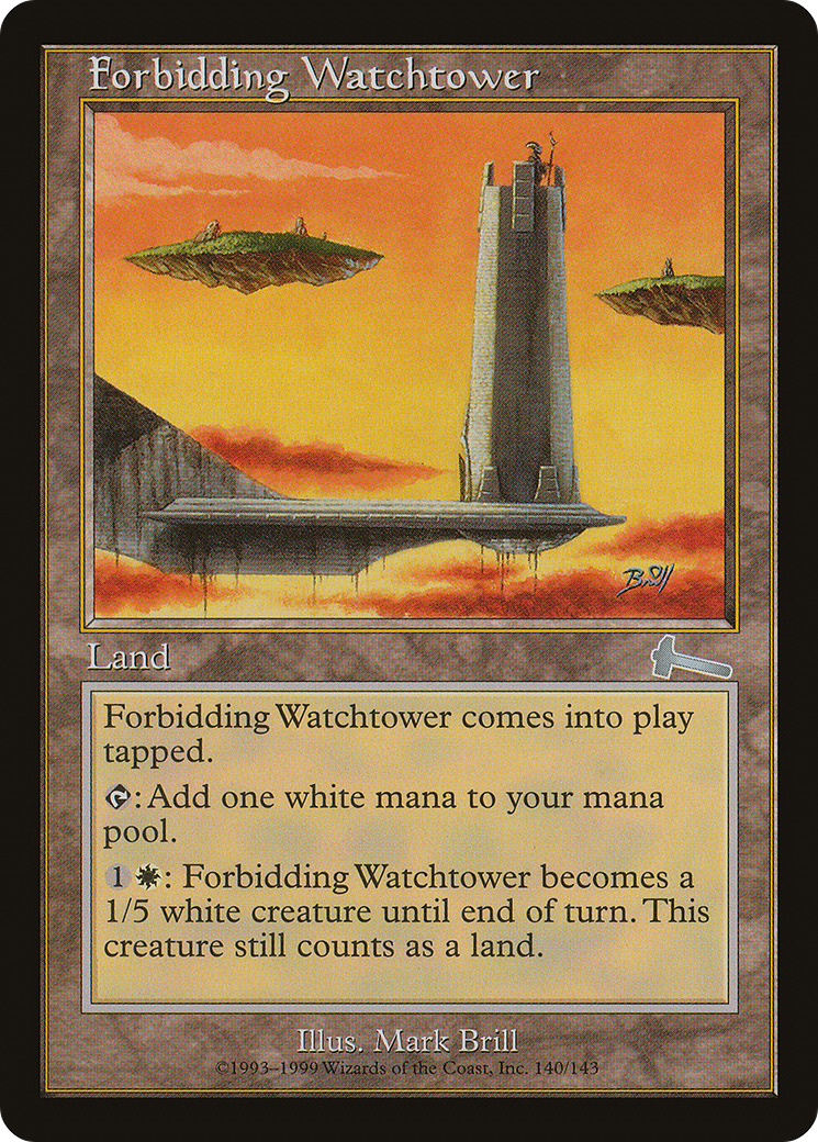 Forbidding Watchtower - Foil