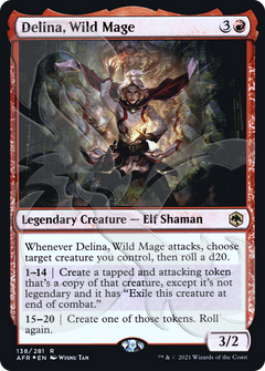 Delina, Wild Mage (138) (Ampersand) - Foil
