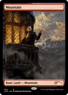 Mountain (362) (Textless) - Foil