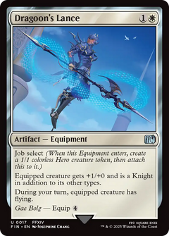 Dragoon's Lance - Foil