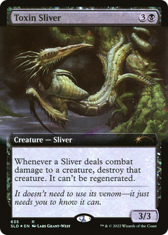 Toxin Sliver (635) (Extended Art) - Foil