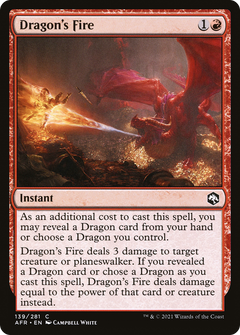 Dragon's Fire - Foil