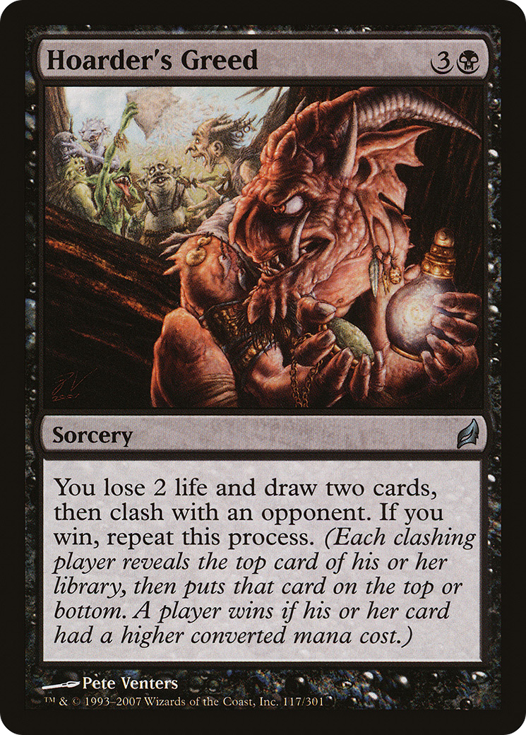 Hoarder's Greed - Foil