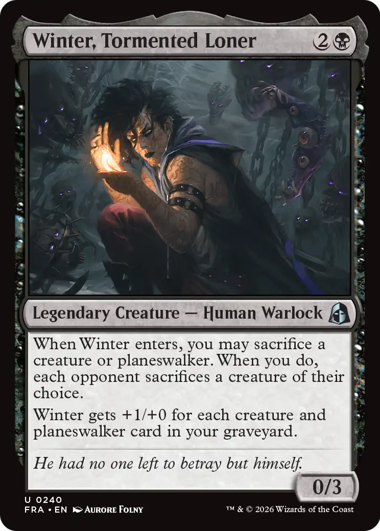 Winter, Tormented Loner (FRA)