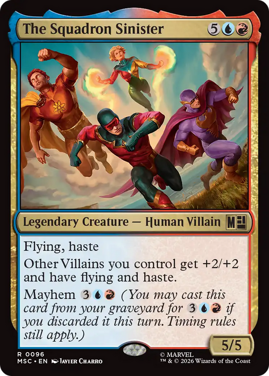 The Squadron Sinister (MSC) - Surge Foil