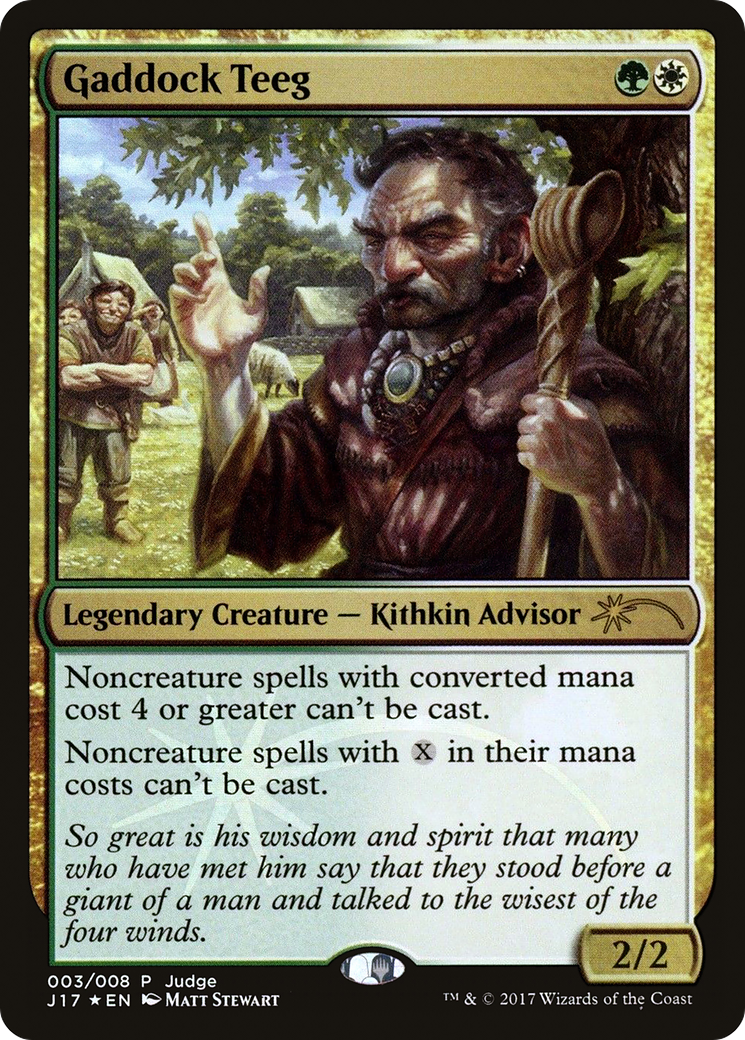 Gaddock Teeg (003) (Judge) - Foil
