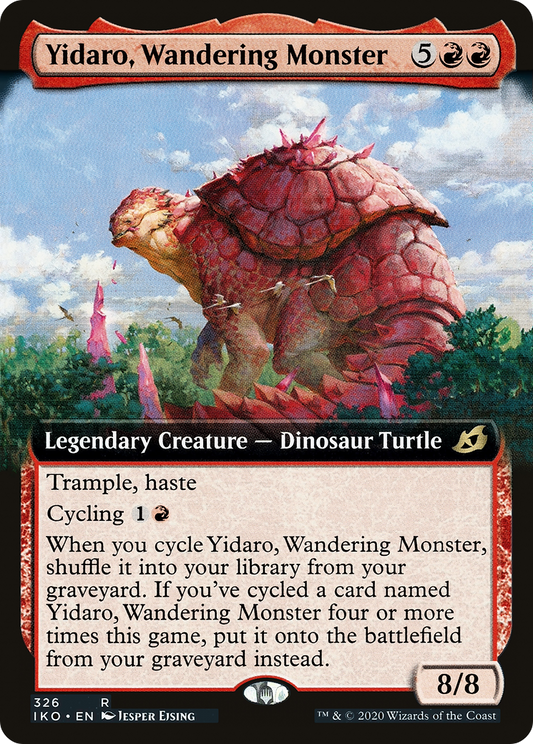 Yidaro, Wandering Monster (326) (Extended Art) - Foil