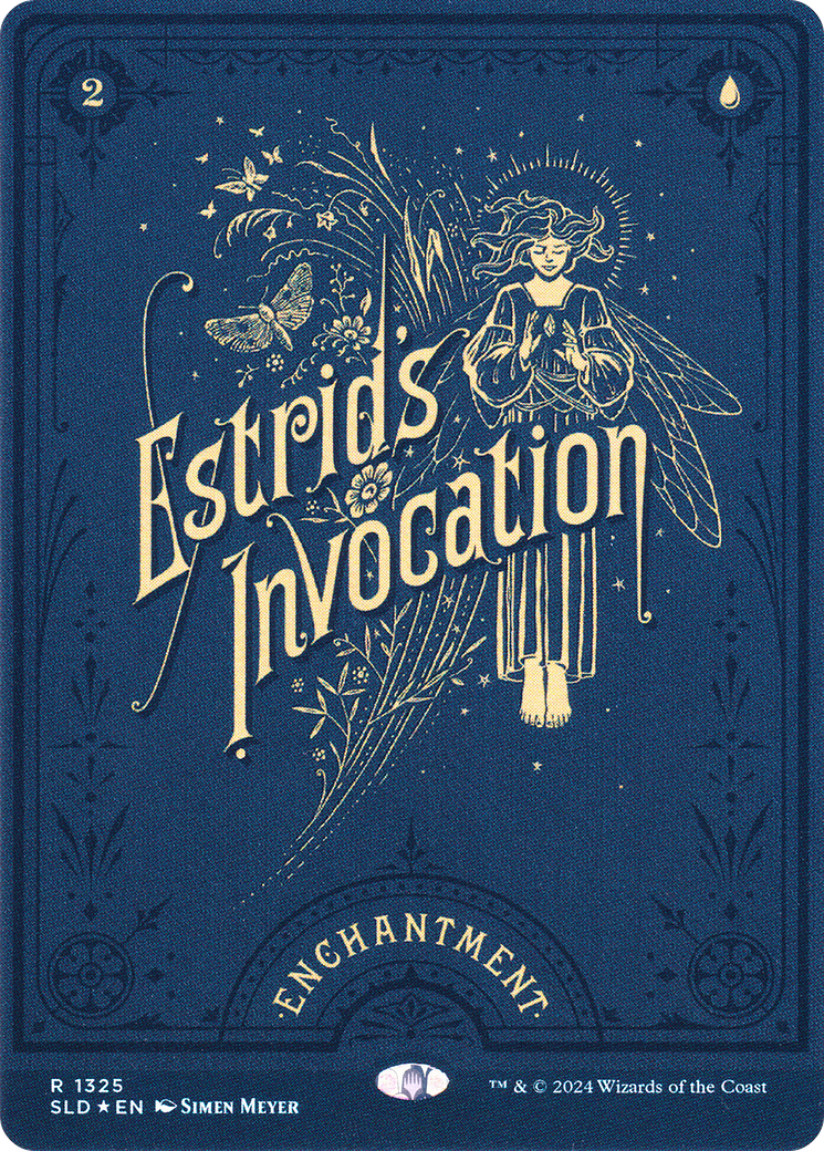 Estrid's Invocation (1325) (Showcase) (SLD) - Foil