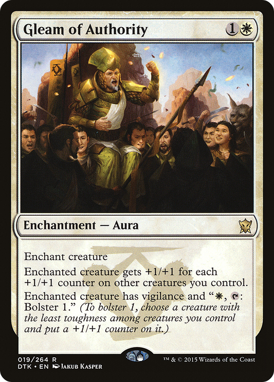 Gleam of Authority - Foil