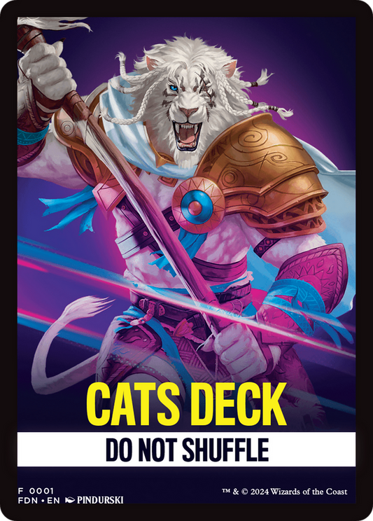 Cats Deck Theme Card (TFDN)