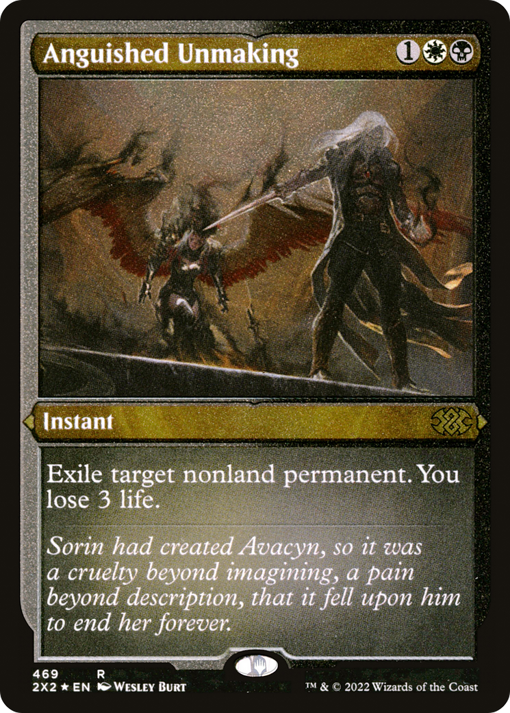 Anguished Unmaking - Foil Etched