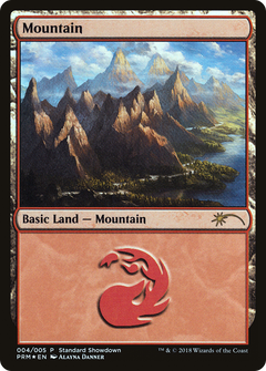 Mountain (004) (2018) (Standard Showdown) - Foil