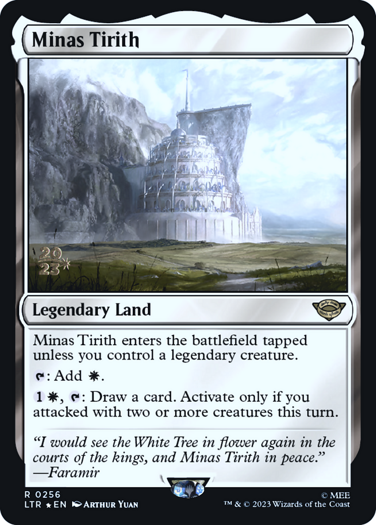 Minas Tirith (0256) (Prerelease) - Foil