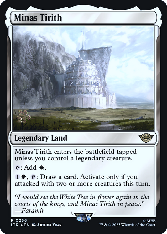Minas Tirith (0256) (Prerelease) - Foil