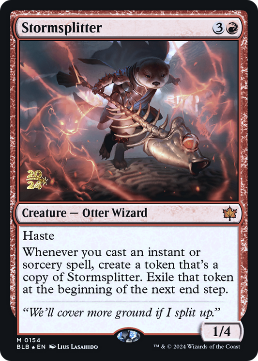 Stormsplitter (0154) (Prerelease) - Foil