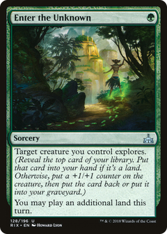 Enter the Unknown - Foil