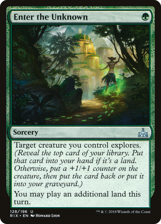 Enter the Unknown - Foil