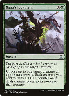 Nissa's Judgment - Foil