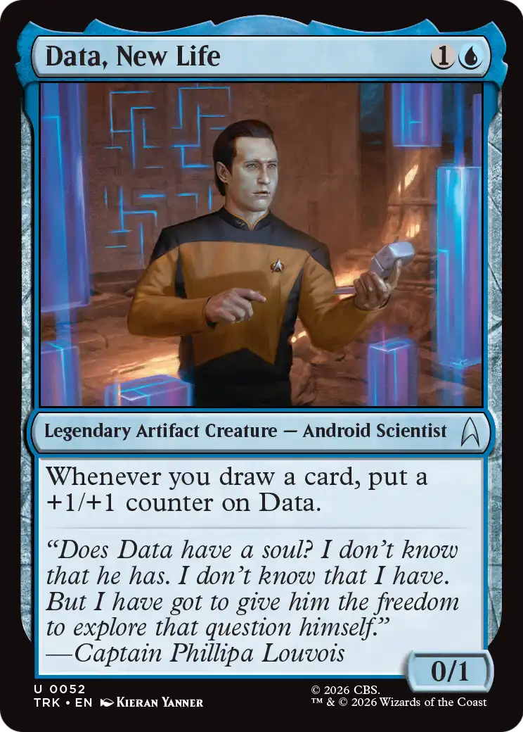 Data, New Life (TRK) - Foil