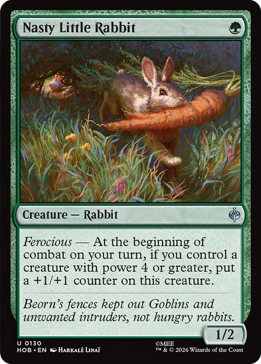 Nasty Little Rabbit (HOB) - Foil