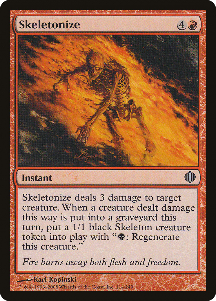 Skeletonize - Foil