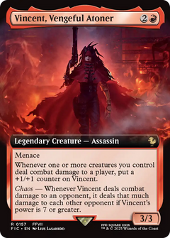 Vincent, Vengeful Atoner (0157) (Extended Art) - Foil