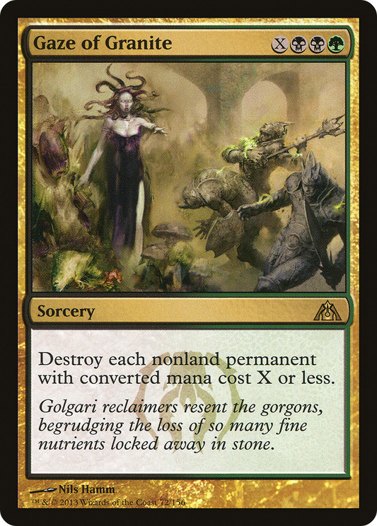 Gaze of Granite - Foil