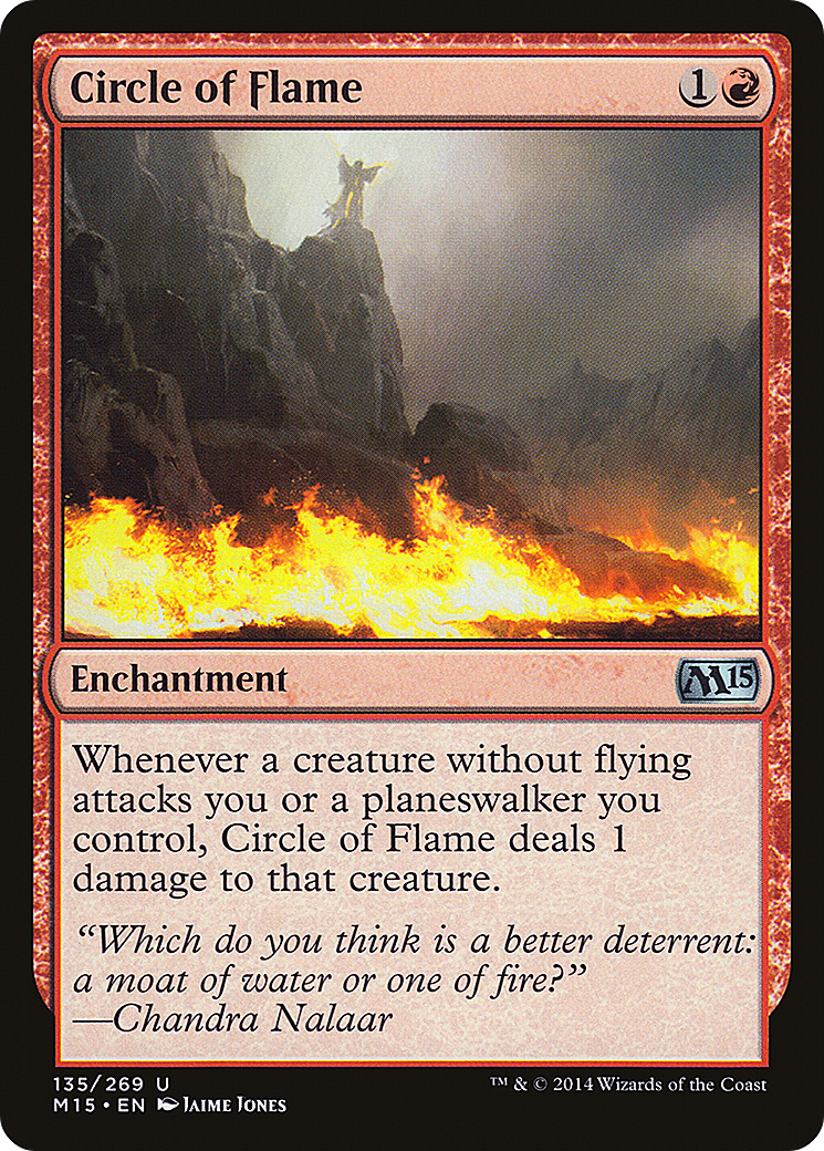 Circle of Flame - Foil