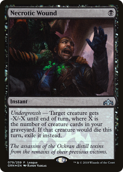 Necrotic Wound (079) (League) - Foil
