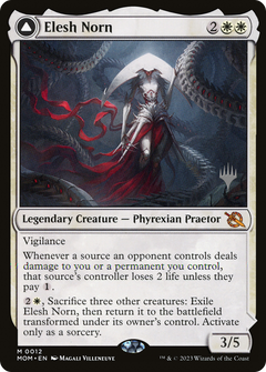Elesh Norn // The Argent Etchings (0012) (Promo Pack) (PMOM) - Foil