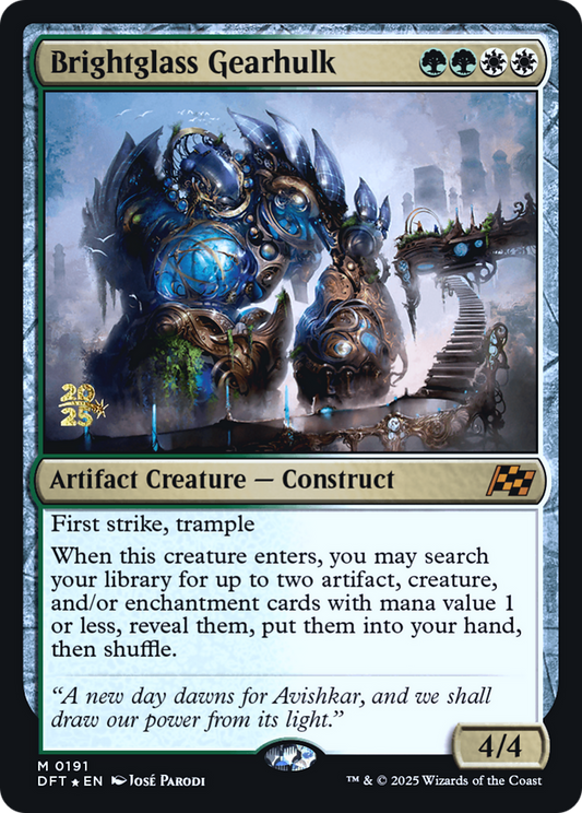 Brightglass Gearhulk (0191) (Prerelease) - Foil