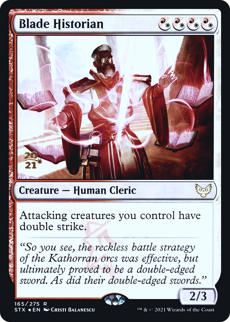 Blade Historian (165) (Prerelease) - Foil