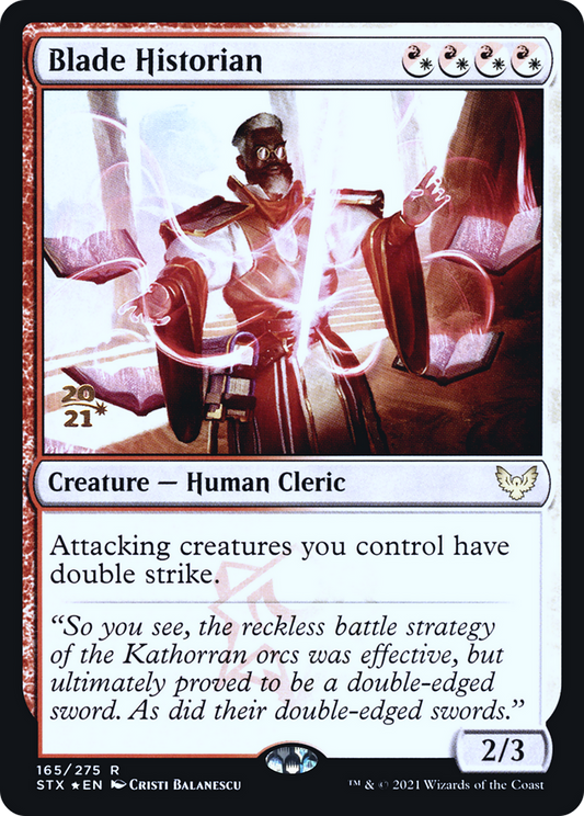 Blade Historian (165) (Prerelease) - Foil