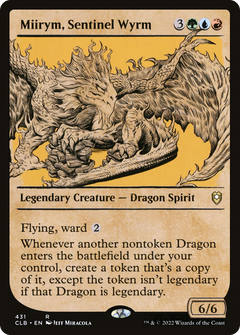 Miirym, Sentinel Wyrm (431) (Showcase) - Foil