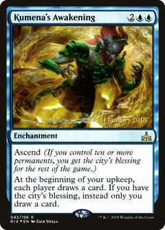 Kumena's Awakening (042) (Prerelease) - Foil