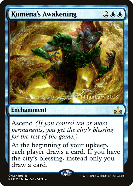 Kumena's Awakening (042) (Prerelease) - Foil